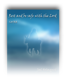 Rest and be safe with the Lord